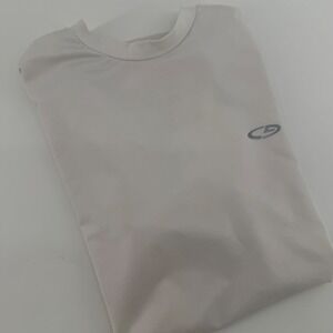 Champion DUO DRY T Shirt Men's Small White‎ Short Sleeve Athletic Tee